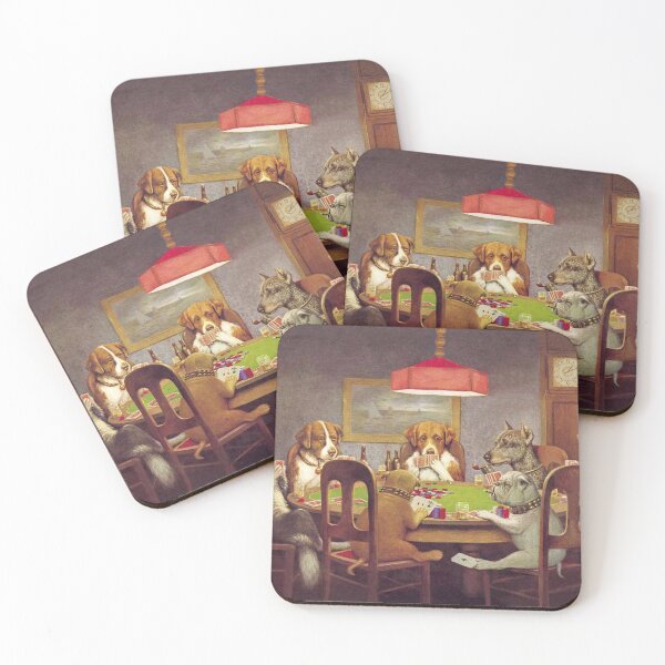 Item preview, Dogs Playing Poker designed and sold by laundyjames.