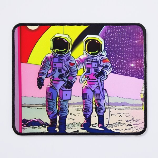 Item preview, National Moon Day:astronauts walking on the moon designed and sold by EdgarReffo.