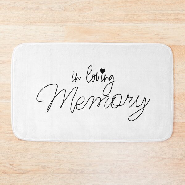 Item preview, in loving memory line art designed and sold by DigiHouse.