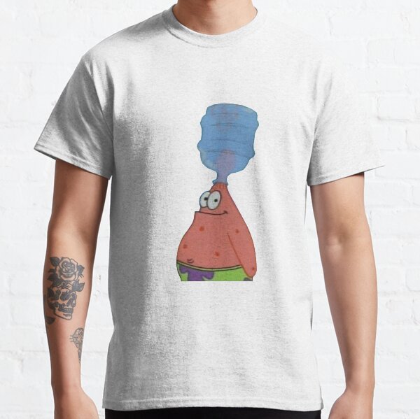 Patrick mit Flasche auf Kopf Classic T-Shirt