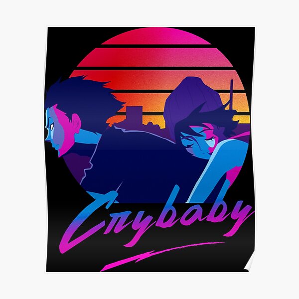 devilman crybaby 80s Poster