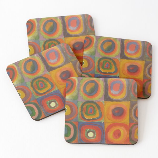 Item preview, Color Study, Squares and Concentric Circle designed and sold by lucastasker.