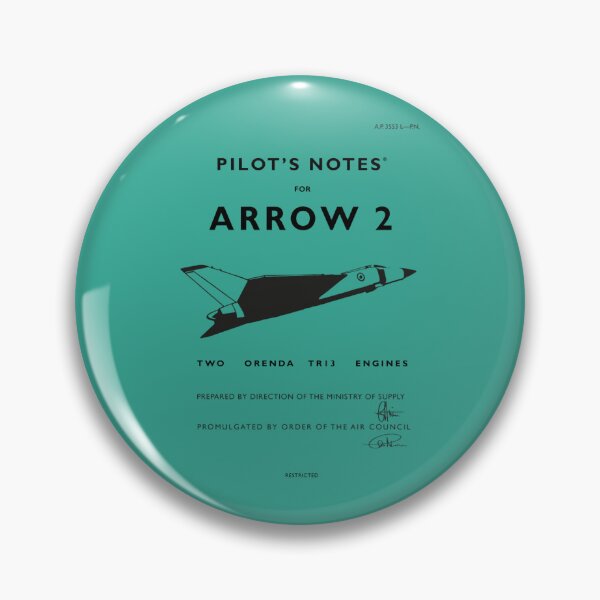 Item preview, Pilot_s Notes for Arrow 2 designed and sold by TheLibraryClost.