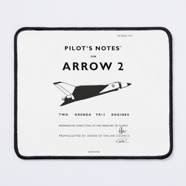 Item preview, Pilot_s Notes for Arrow 2 designed and sold by TheLibraryClost.
