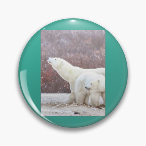 Item preview, Polar bear mom sniffs the air Graphic  designed and sold by TheLibraryClost.