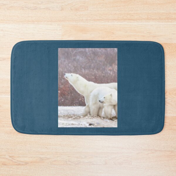 Item preview, Polar bear mom sniffs the air Graphic  designed and sold by TheLibraryClost.