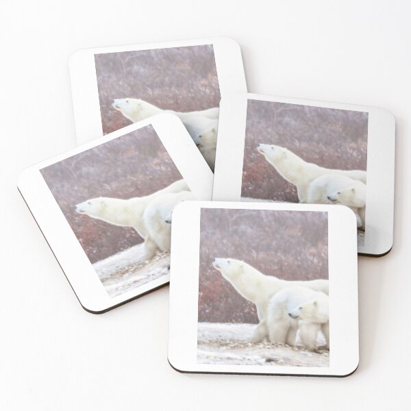 Item preview, Polar bear mom sniffs the air Graphic  designed and sold by TheLibraryClost.