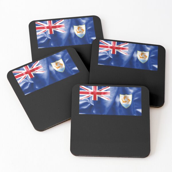 Item preview, Anguilla Flag  designed and sold by erynk-rieger.