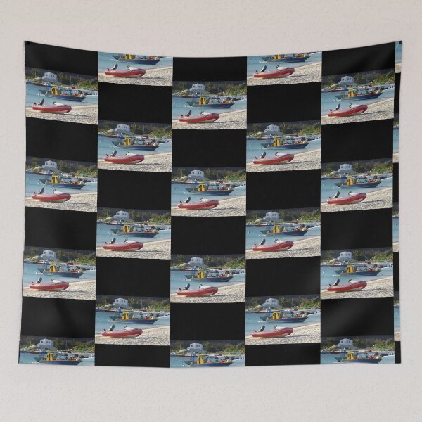 Item preview, Colors of Anguilla boating designed and sold by erynk-rieger.