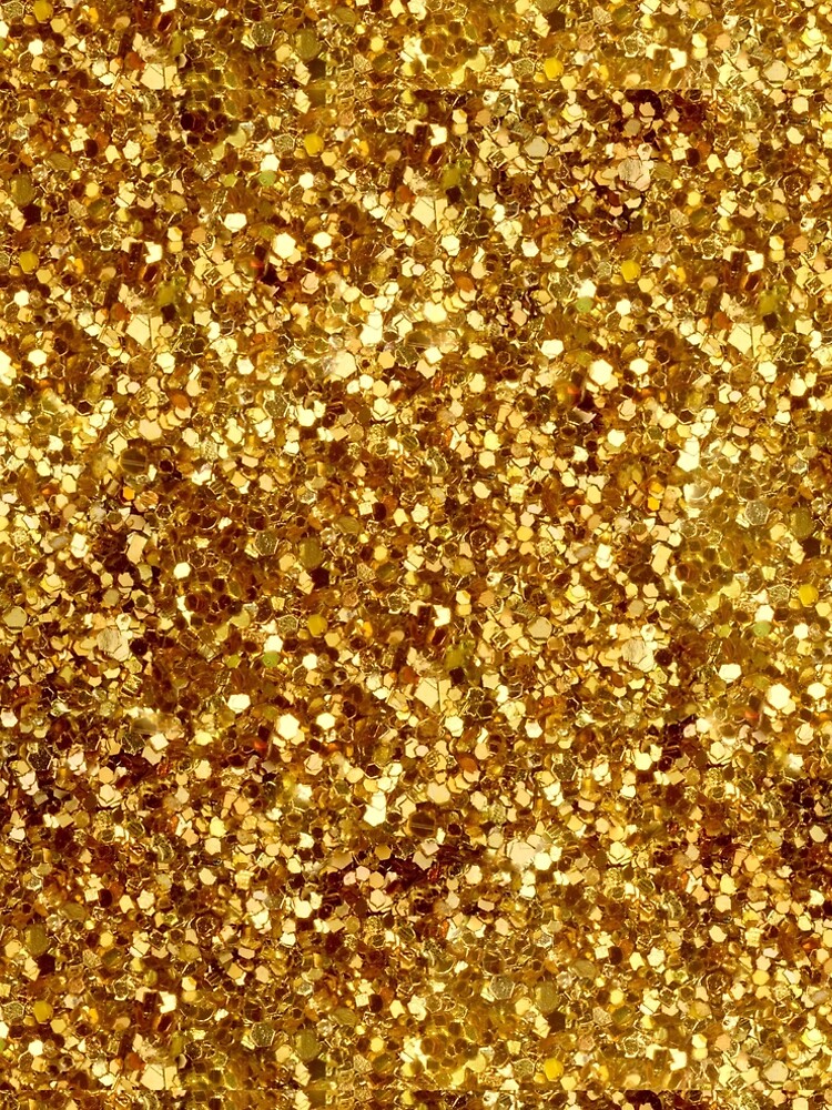 Gold sequins pattern | A-Line Dress