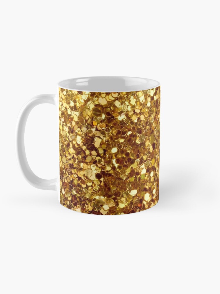 Gold Ceramic Coffee Mug (3 Patterns)