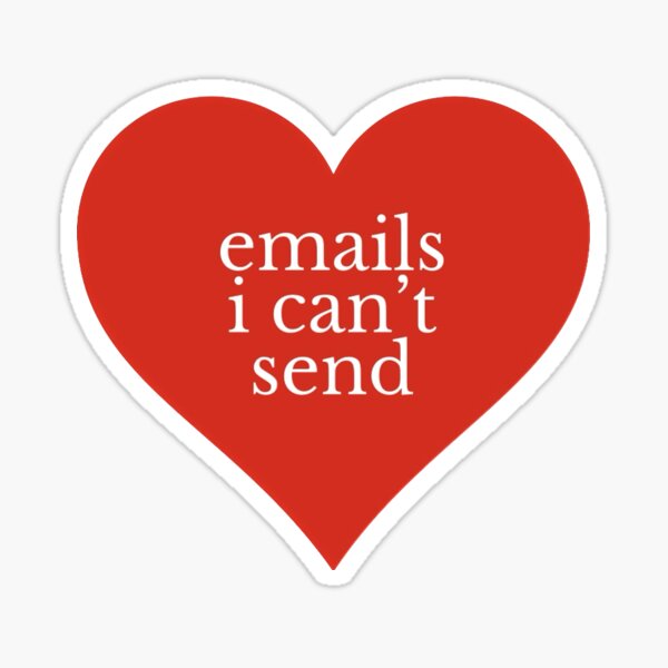 Artikel-Vorschau von E-Mails, die ich nicht senden kann, designt und verkauft von frog & rose.