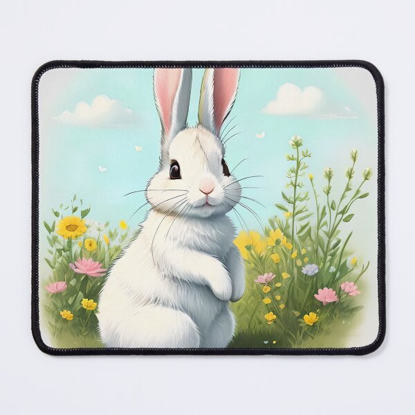 Item preview, Standing Bunny Portrait 4 designed and sold by StrangeloveFT.