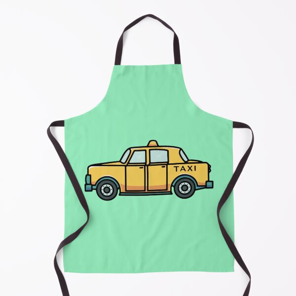 Item preview, Cool Simple Taxi Cartoon Illustration designed and sold by cubbone.