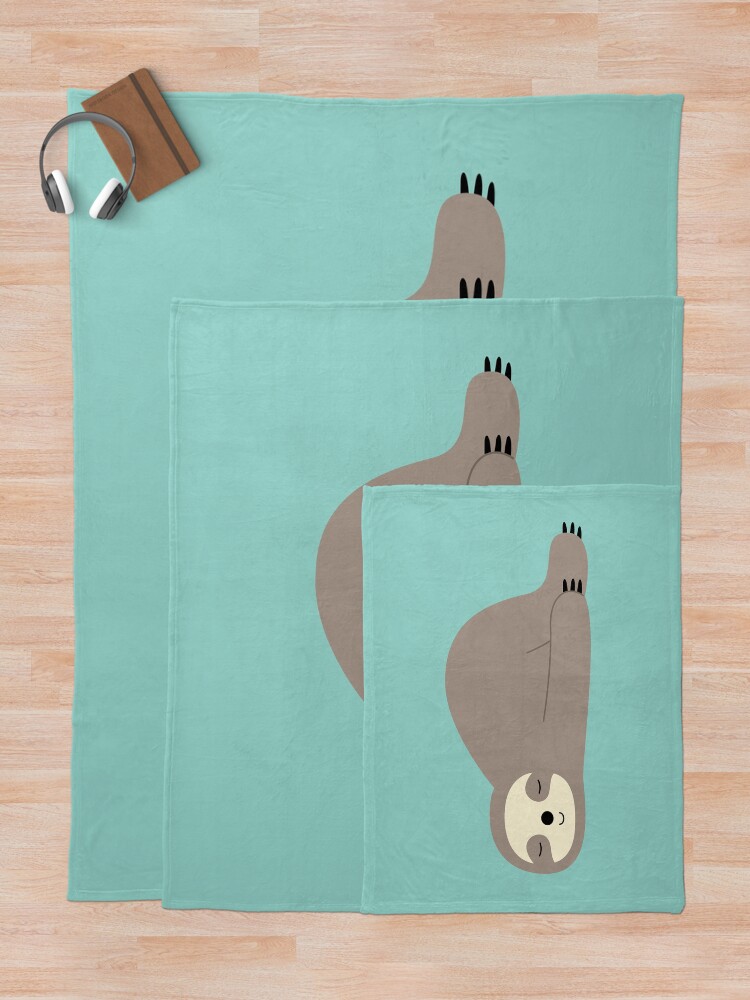 Alternate view of Do Nothing Throw Blanket
