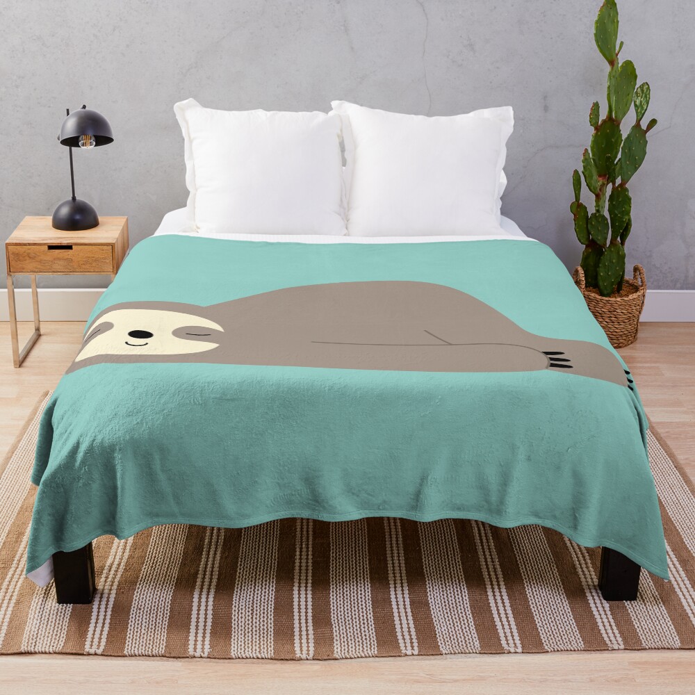 Do Nothing Throw Blanket