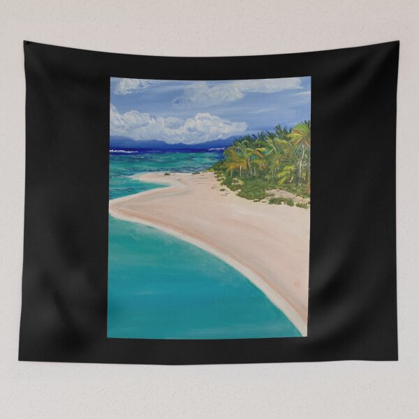 Item preview, Shoal beach in Anguilla. Original artwork designed and sold by tamiya-mortimer.