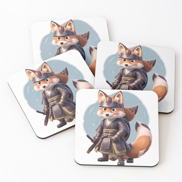 Item preview, samurai fox japanese fox art 2 designed and sold by offline24.
