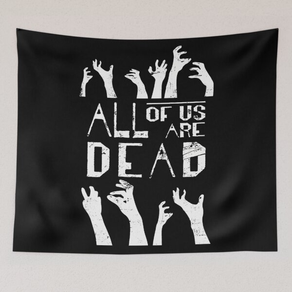 Item preview, All of us are Death art 2 (white) designed and sold by LuxuryBoobooB.