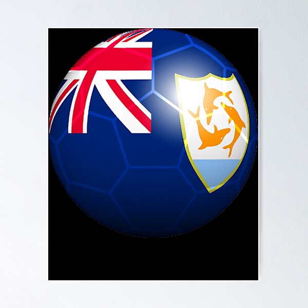Item preview, Anguilla Flag designed and sold by tamiya-mortimer.