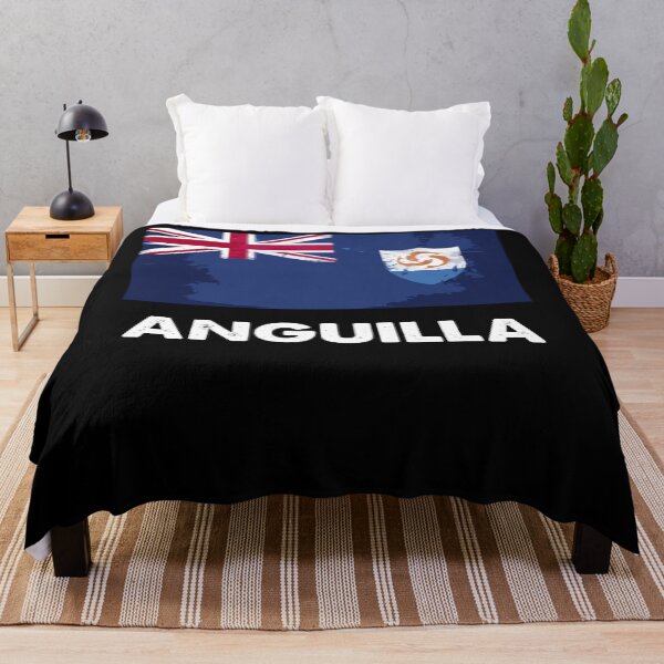 Item preview, Anguillan Anguilla Flag designed and sold by tamiya-mortimer.
