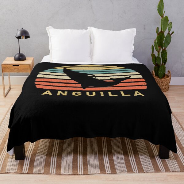 Item preview, Retro Anguilla Dolphin Gift designed and sold by tamiya-mortimer.