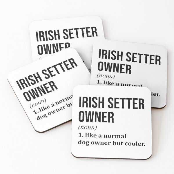 Item preview, Irish Setter Dog Owner Definition designed and sold by XCIV.