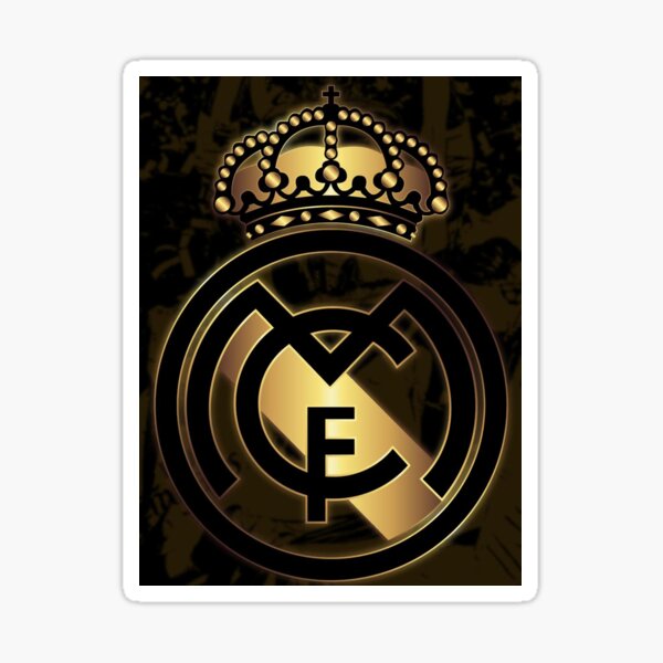 ⭐️ Sticker Real Madrid - Logo en haute définition – stickers foot