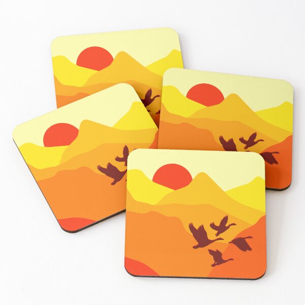 Item preview, Copy of Flying Birds Over Mountains 03 designed and sold by blueocan.