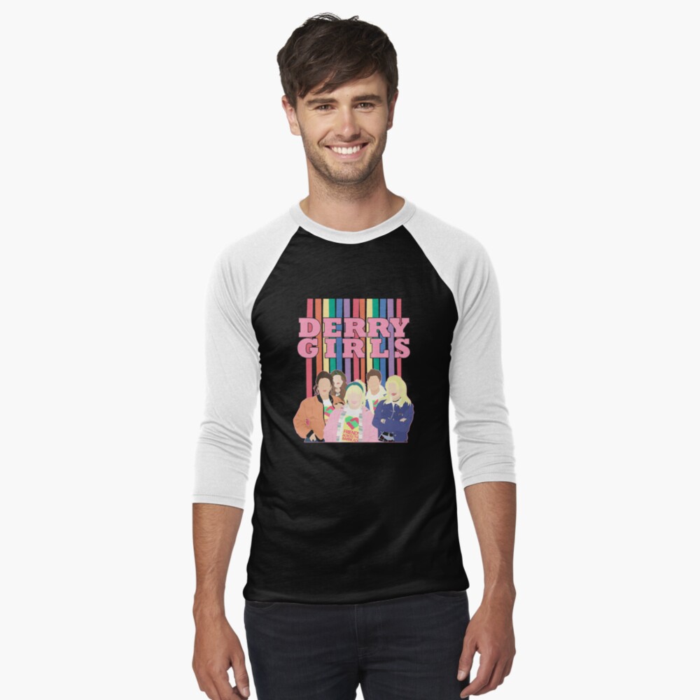 Vista previa del artículo con la obra «Camiseta ¾ estilo béisbol», diseñado y vendido por cottrell-ceola.