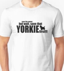 Love your Yorkie Unisex T-Shirt