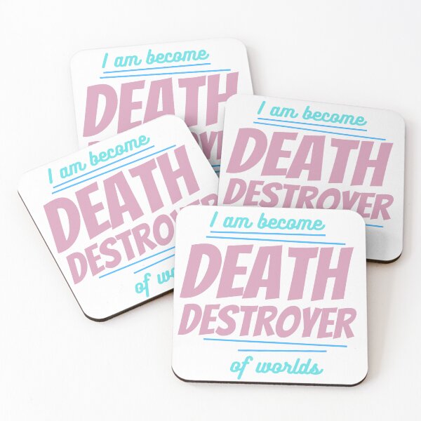 Item preview,  I am become death destroyer of worlds designed and sold by IM Hunter.