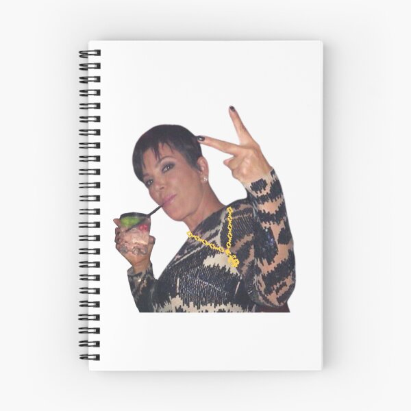 Item preview, Kris Jenner sipping a vodka lime soda designed and sold by aamybowman.
