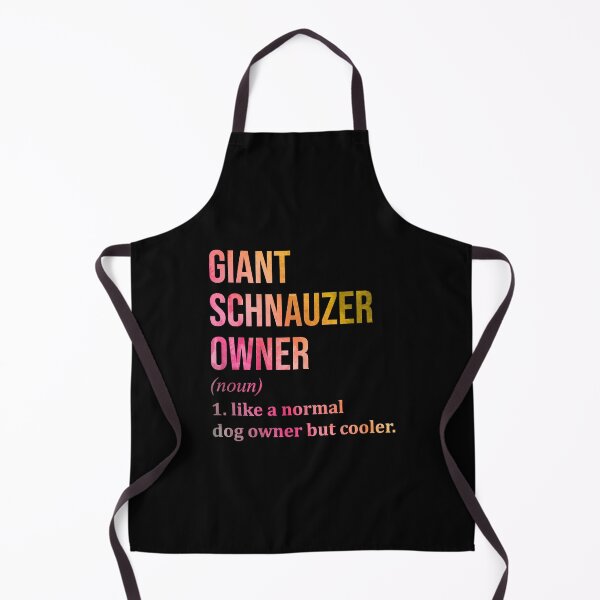 Item preview, Giant Schnauzer Dog Owner Definition in Watercolor designed and sold by XCIV.
