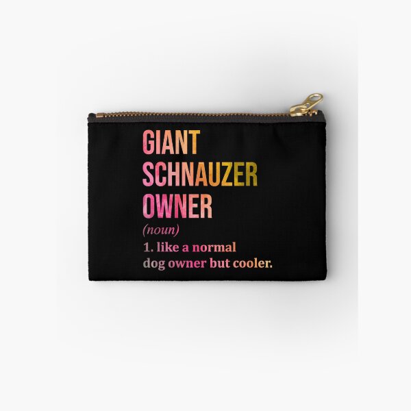 Item preview, Giant Schnauzer Dog Owner Definition in Watercolor designed and sold by XCIV.
