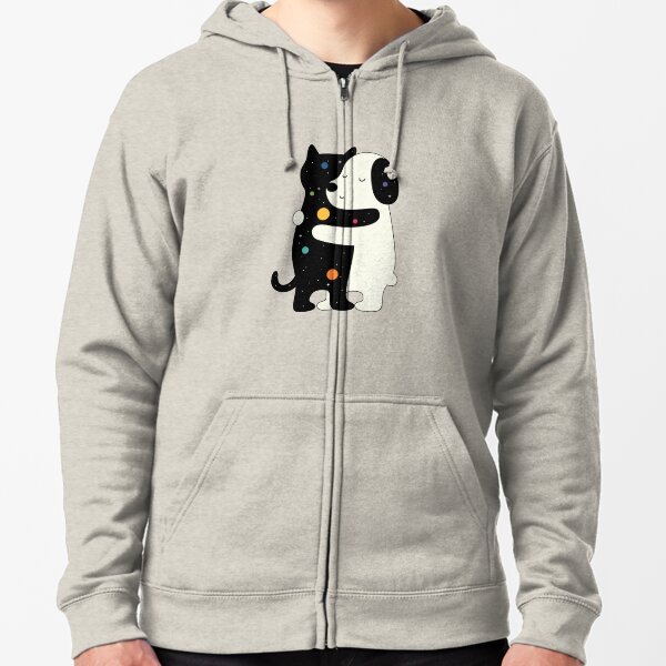 Universal Language Zipped Hoodie