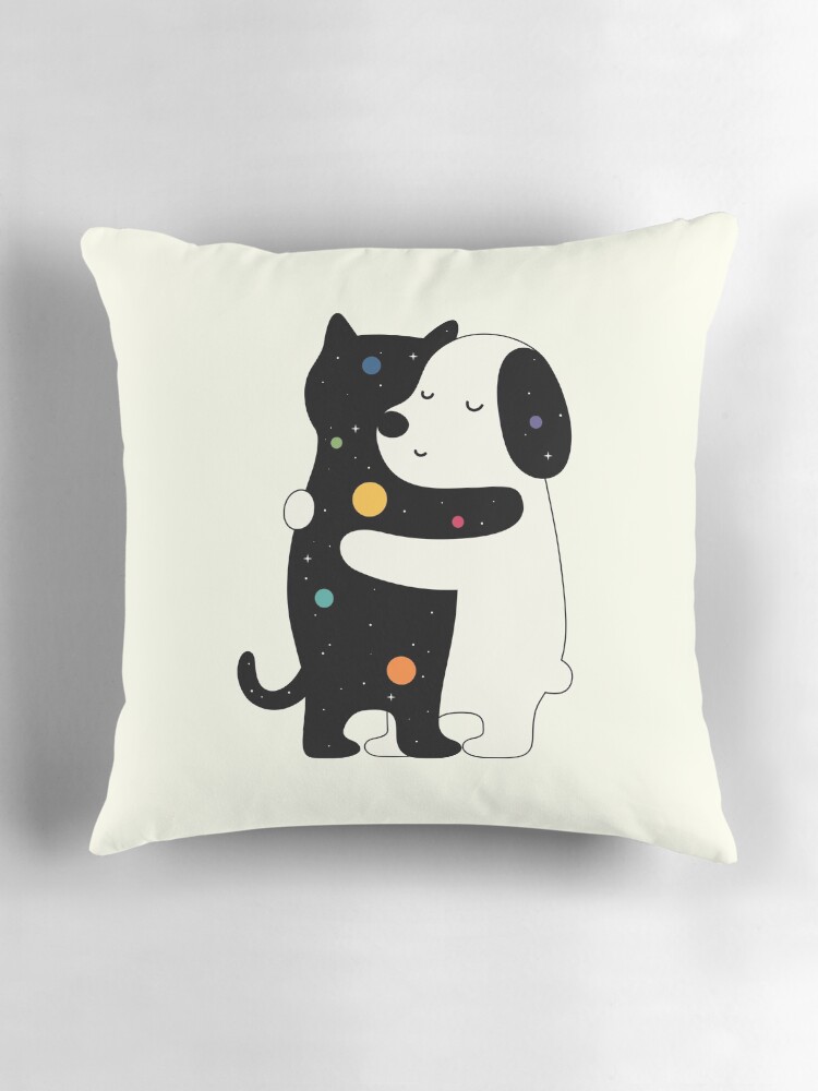 Thumbnail 3 of 4, Pillow, Universal Language designed and sold by AndyWestface.