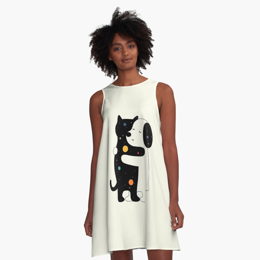 Universal Language A-Line Dress
