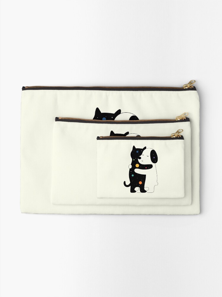 Alternate view of Universal Language Zipper Pouch