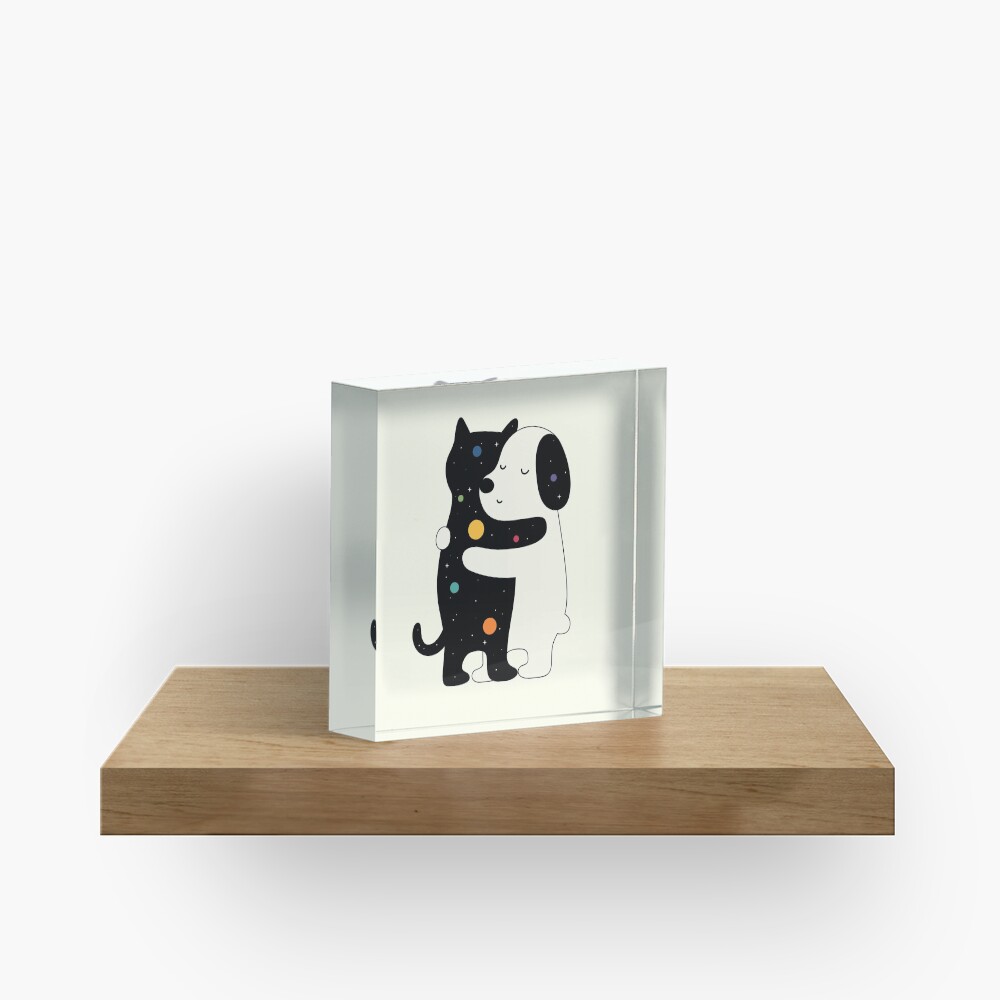 Universal Language Acrylic Block