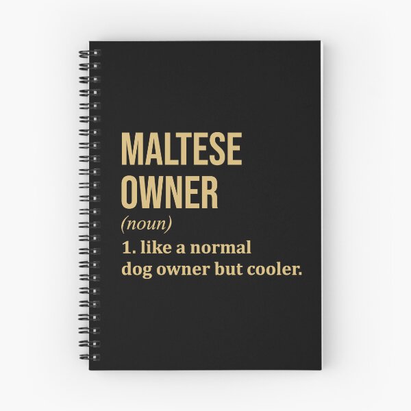 Item preview, Maltese Dog Owner Definition in Gold designed and sold by XCIV.