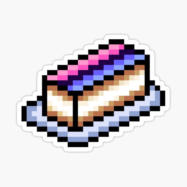 Omnisexual Pride Flag Tompouce - Dutch Pastry Sticker