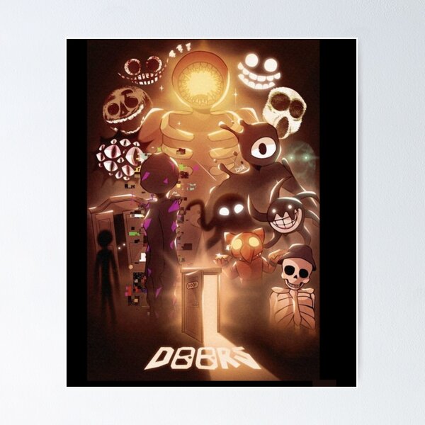 doors roblox doors Poster for Sale by analid