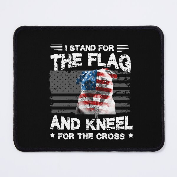 Item preview, Pugs Dog Stand For The Flag Kneel For Fallen T-Shirt designed and sold by EagmianPheolea.
