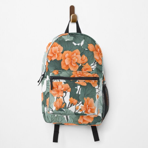 Item preview, orange flower, Colorful Encouragement: Let the vibrant hues of flowers infuse your life with positivity and optimism designed and sold by Sober-dogs.