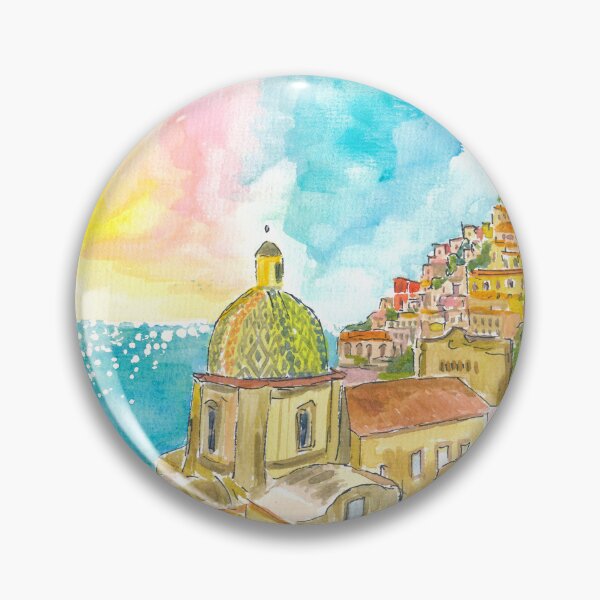 Item preview, Positano and the Endless Sea on the Amalfi Coast designed and sold by artshop77.