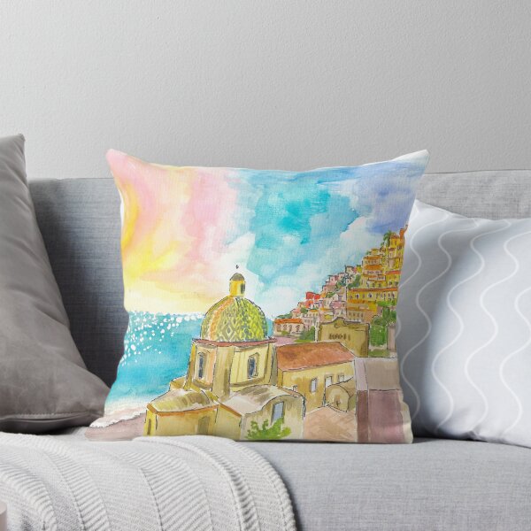 Item preview, Positano and the Endless Sea on the Amalfi Coast designed and sold by artshop77.