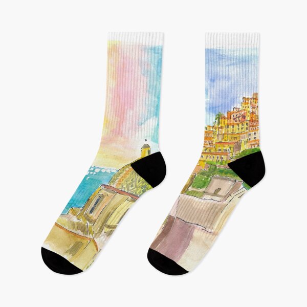 Item preview, Positano and the Endless Sea on the Amalfi Coast designed and sold by artshop77.