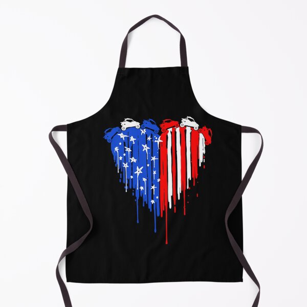 Item preview, Side By Side UTV Heart American Flag Veteran Independence Day T-Shirt designed and sold by EagmianPheolea.