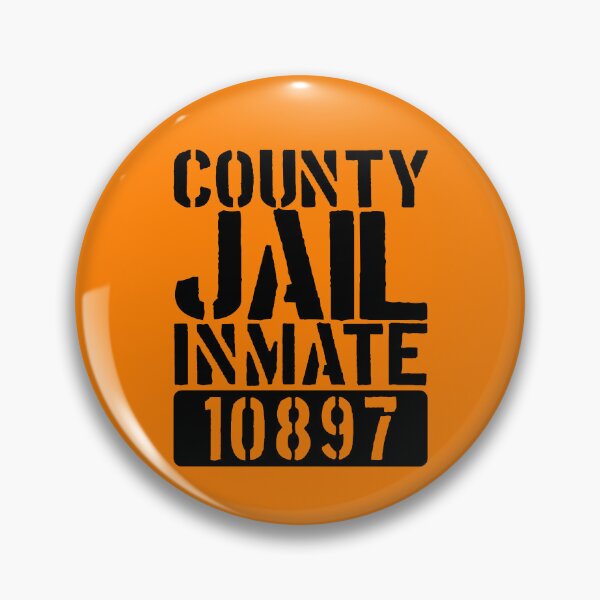 Item preview, County Jail Inmate Funny Jail Halloween Prison Costume Gear designed and sold by DynamicDesign.